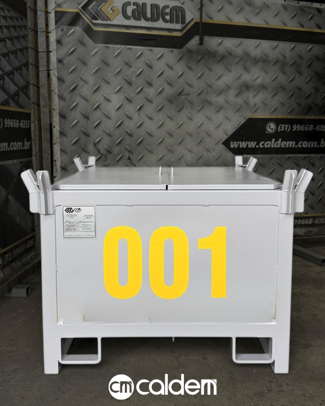 Caixa metálica 500 kg